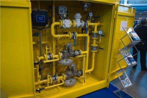 Пункт редуцирования газа с применением клапанных блоков, производства компании «ИТеК ББМВ»